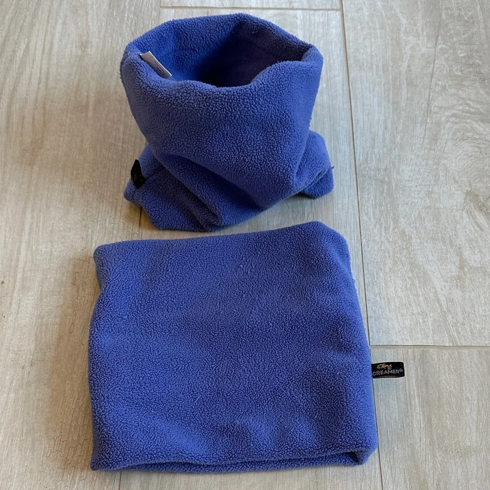 Cozy Blue Kids Fleece Neck Warmer